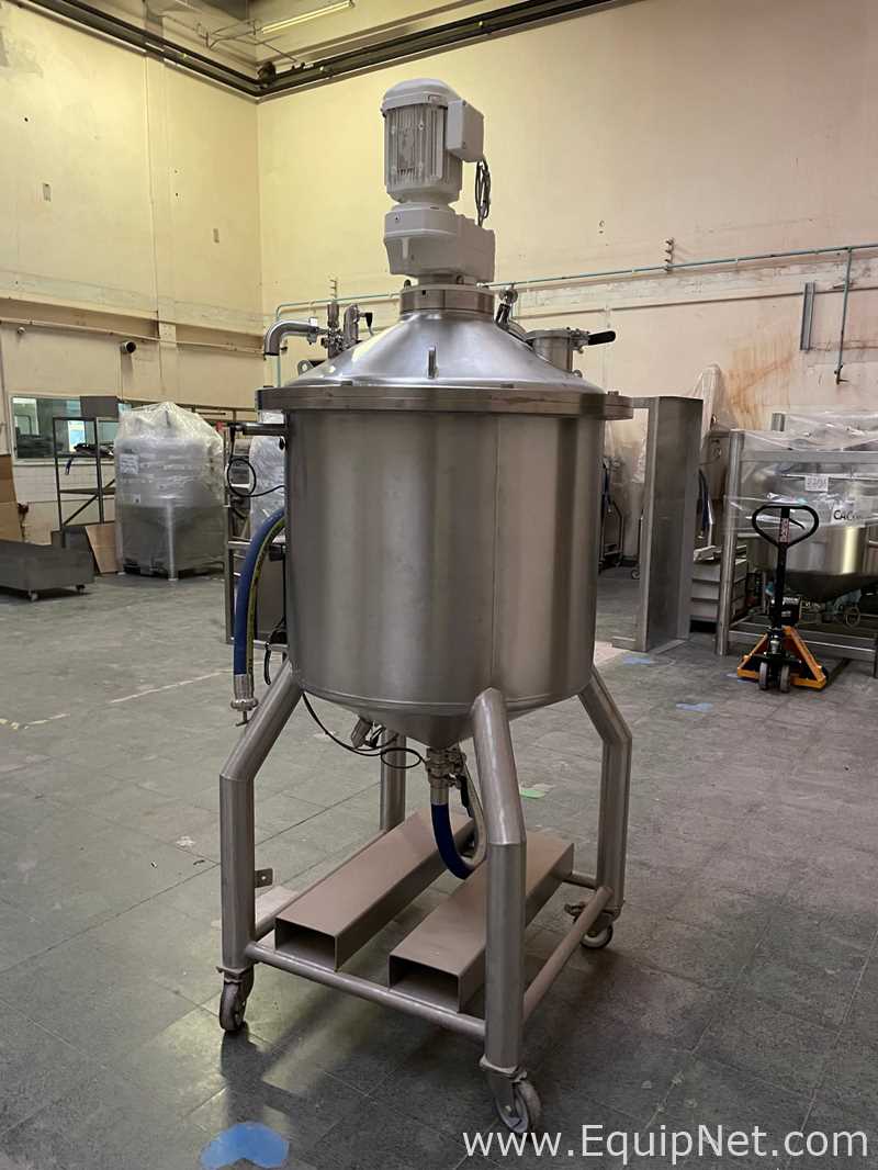 Tanque aço inox CSC 400 liters, stainless steel, with agitation
