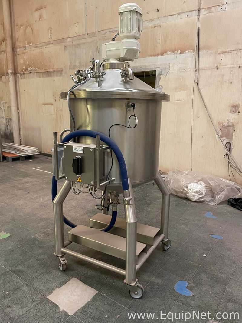 Tanque aço inox CSC 400 liters, stainless steel, with agitation