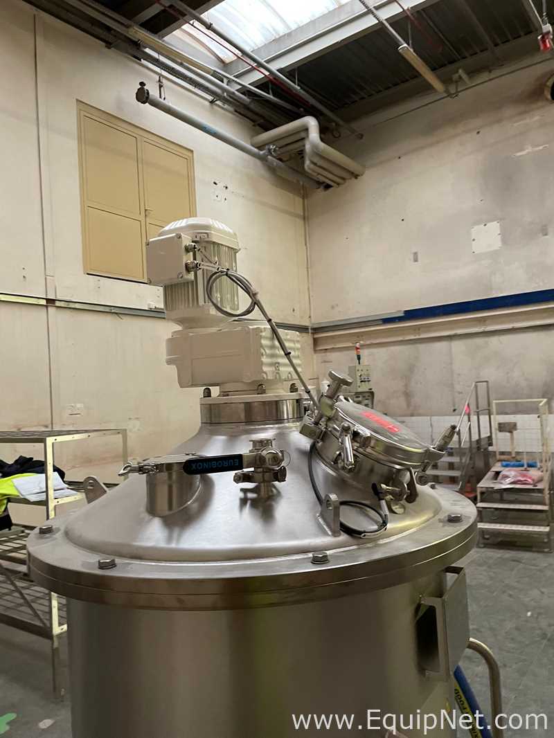 Tanque aço inox CSC 400 liters, stainless steel, with agitation