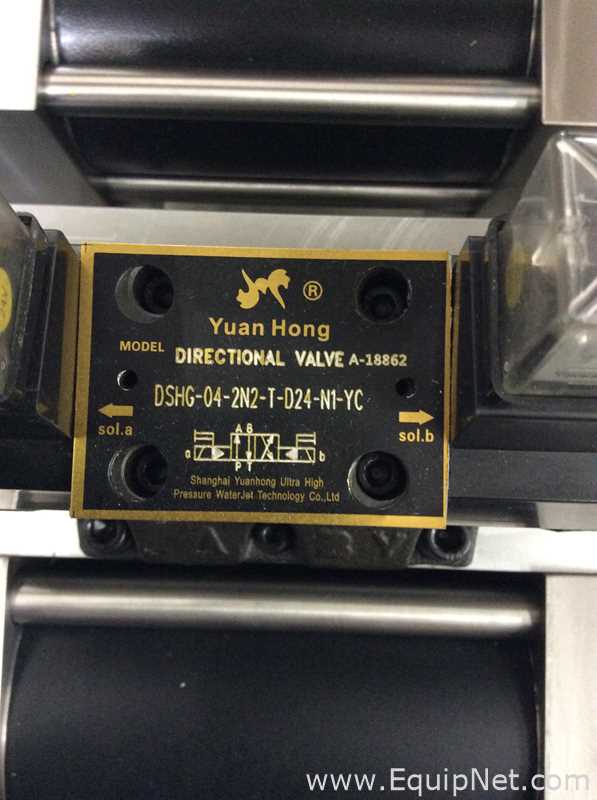 Yuanhong Ultra High Pressure Waterjet Intensifier Pump