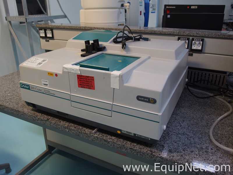Espectrofotómetro Varian Cary 100 Conc