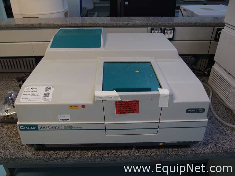 Espectrofotómetro Varian Cary 100 Conc