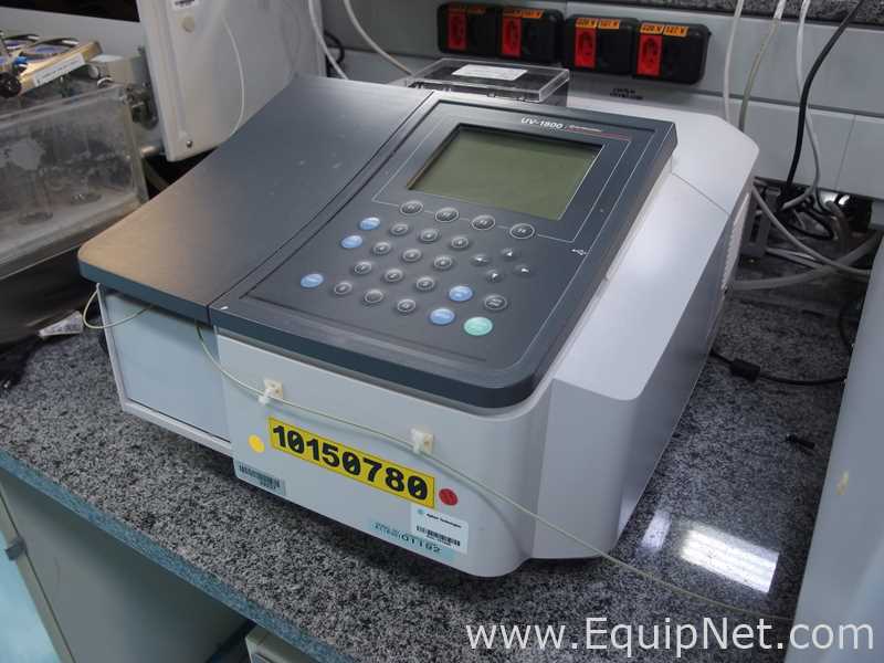 Espectrofotómetro Shimadzu UV-1800