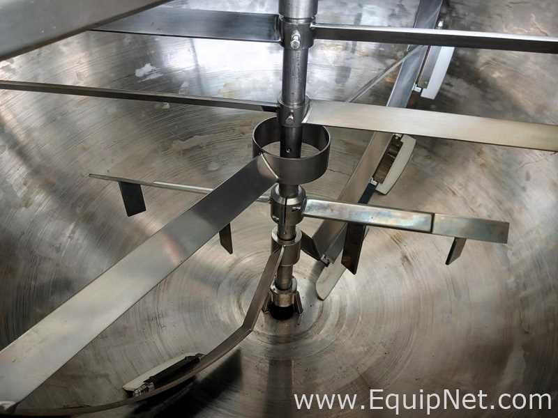 Jacketed mixer 1500 L