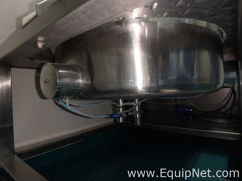 Portable Stainless Steel Vertical Mixing Tank Capacity 120 L with Agitator on Top