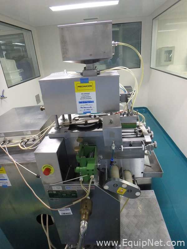 Maquina Encapsuladora de Capsula Suave marca STC modelo RGY6-15S con Equipos Perifericos