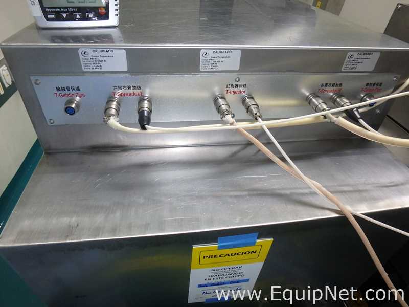 Maquina Encapsuladora de Capsula Suave marca STC modelo RGY6-15S con Equipos Perifericos