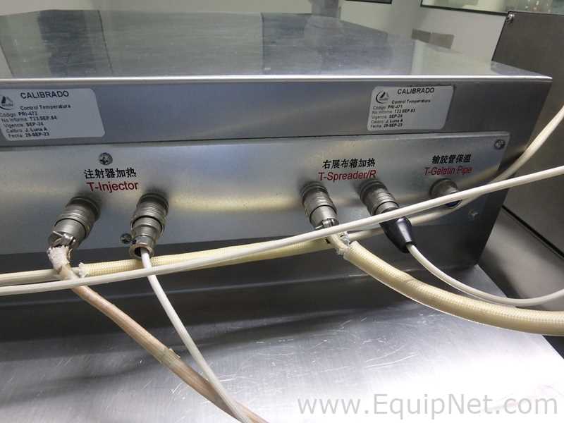 Maquina Encapsuladora de Capsula Suave marca STC modelo RGY6-15S con Equipos Perifericos