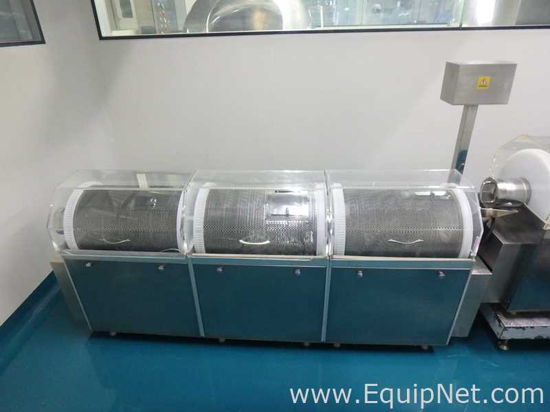 Maquina Encapsuladora de Capsula Suave marca STC modelo RGY6-15S con Equipos Perifericos
