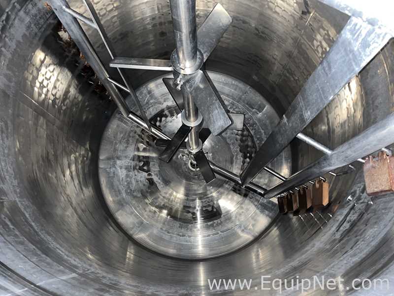 Tanque aço inox Feldmeier Equipment Inc. .  1500 Galão