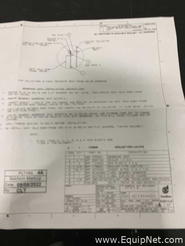 lote de   Peça de Reposição Donaldson Torit AG8617508