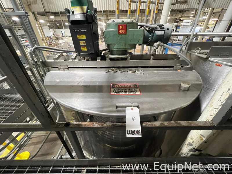 Tanque Acero inoxidable Groen .  600 Galones
