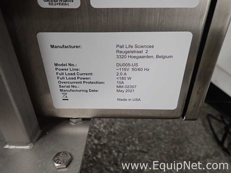 Lote de 2 Mezclador Pall Life Sciences DU005-US
