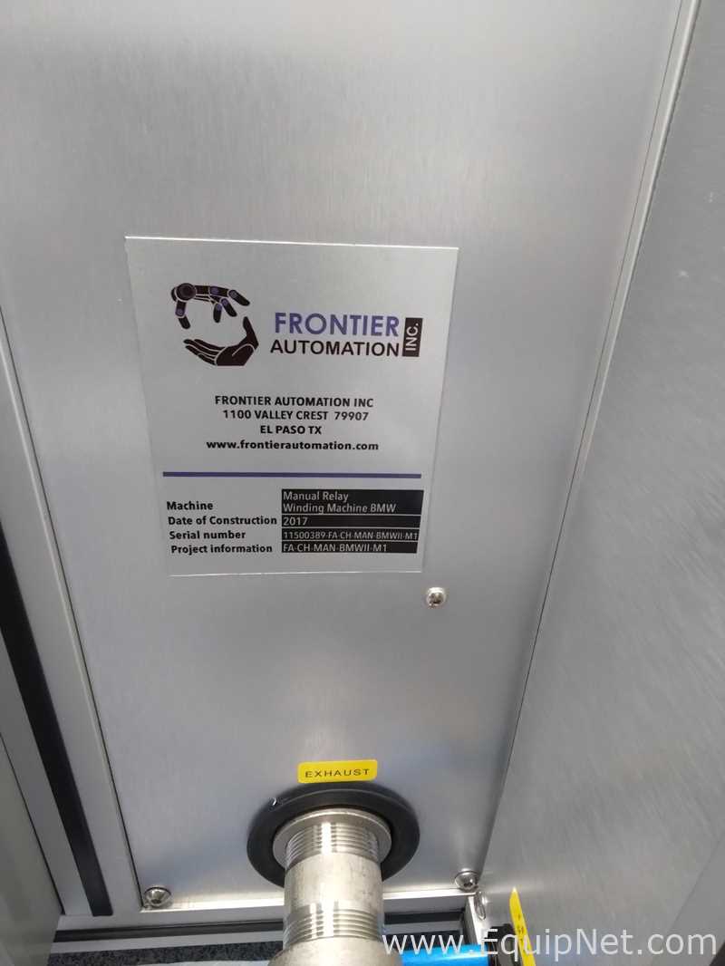Frontier Industrial Inc Manual Relay Winding Machine BMW