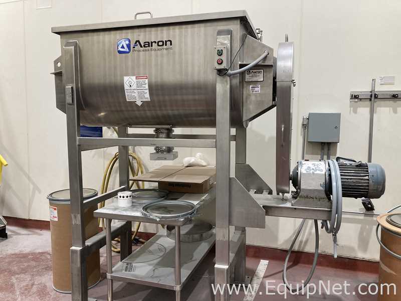 25 Cu. Ft. Aaron Process Equipment Stainless Steel Ribbon Blender LIKE NEW