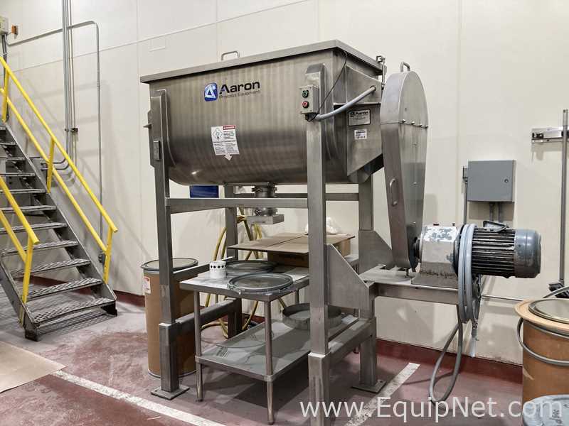 25 Cu. Ft. Aaron Process Equipment Stainless Steel Ribbon Blender LIKE NEW
