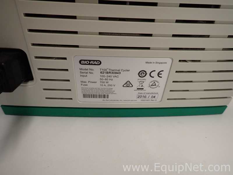 Biorad T100 Thermal Cycler