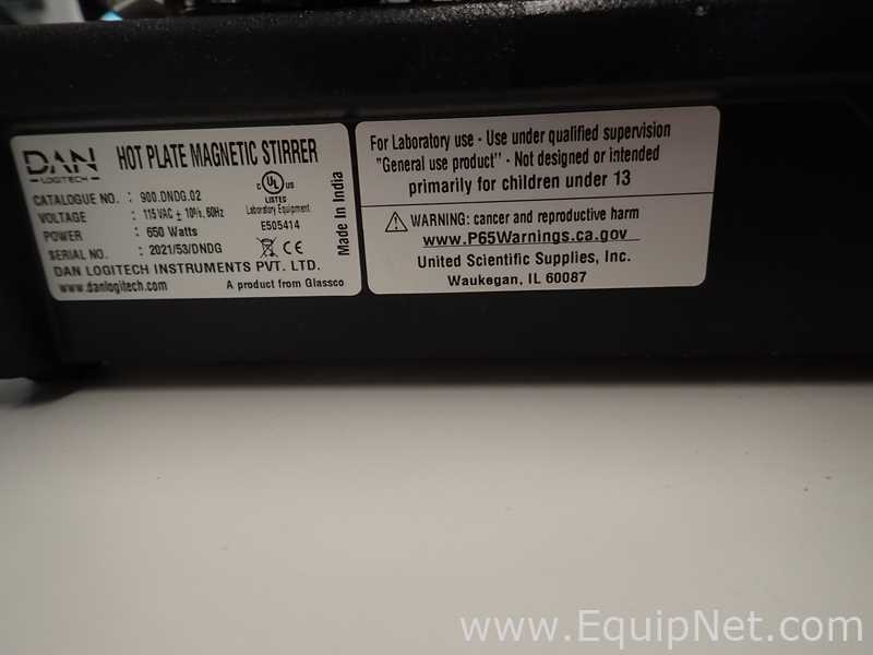 Agitador e Placa de Aquecimento DAN Logitech 900.DNDG.02