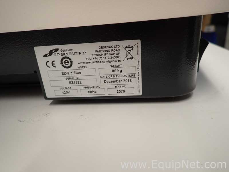 Evaporador SP Scientific EZ-2.3 Elite