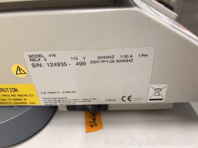 Thermo Scientific 416 Forma Orbital Shaker