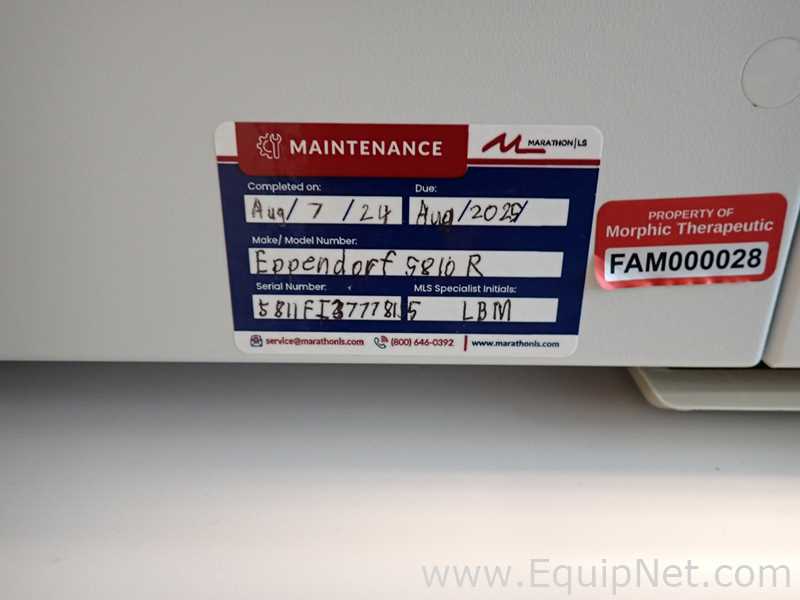 Eppendorf 5810R Refrigerated Centrifuge