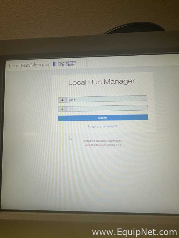 Illumina NextSeq 550 Dx Sequencer