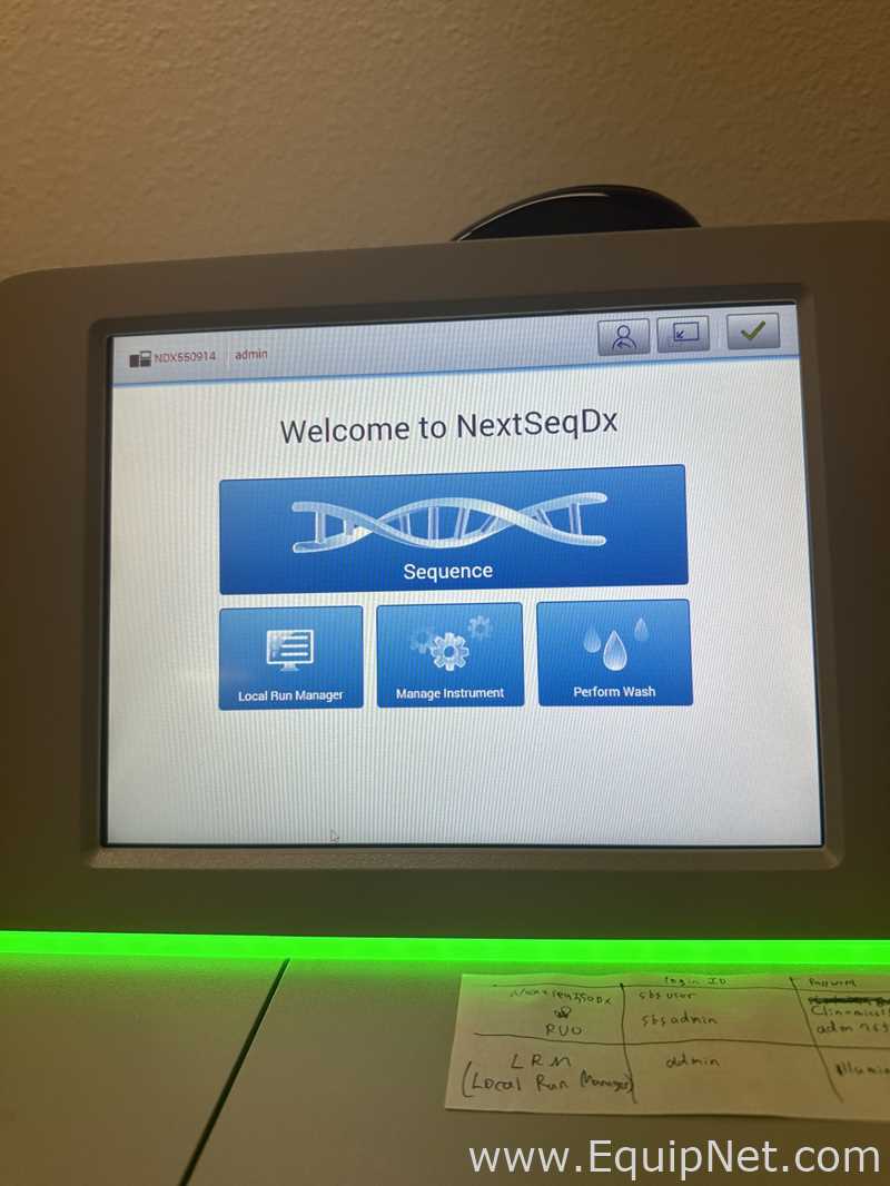 Illumina NextSeq 550 Dx Sequencer
