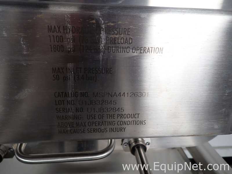 Millipore MSPNA44126301 Pilot Scale Filter Holder with Hydraulic Power Unit