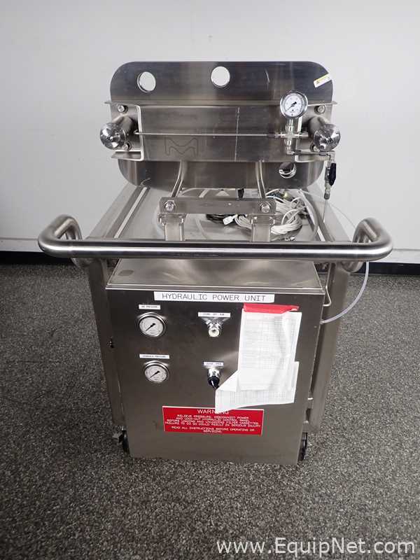 Millipore MSPNA44126301 Pilot Scale Filter Holder with Hydraulic Power Unit