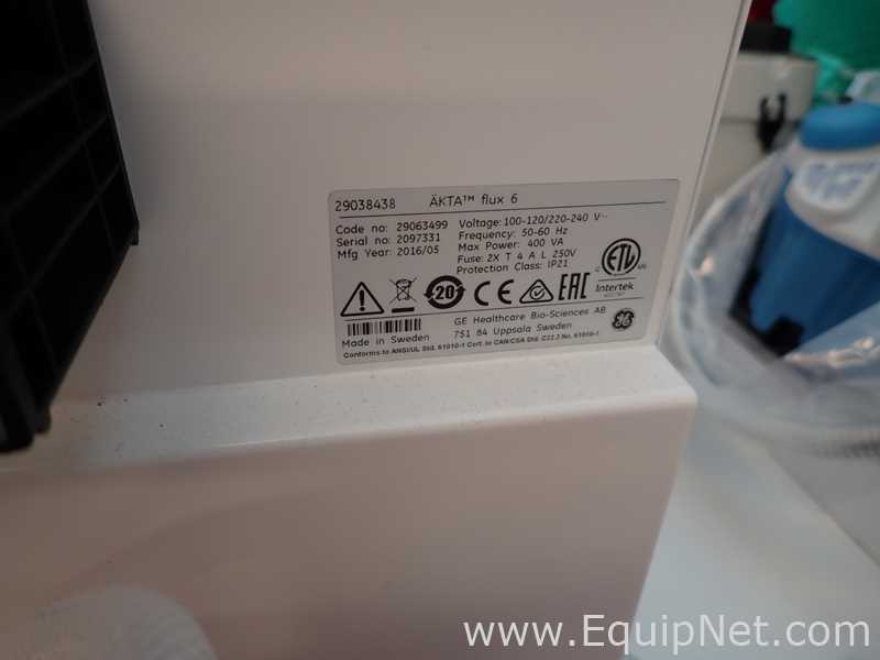 Filtro GE Healthcare AKTA flux 6