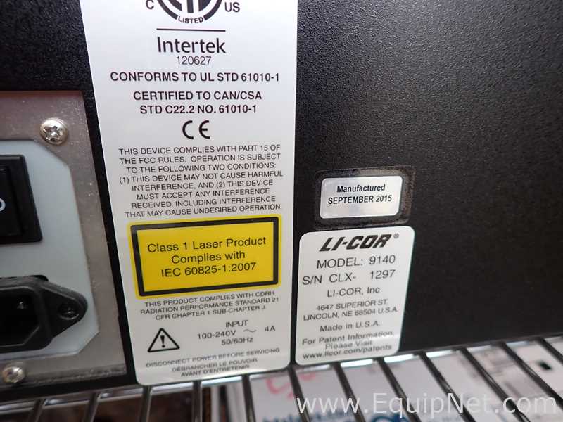 Generador de Imágenes LI-COR Odyssey CLx