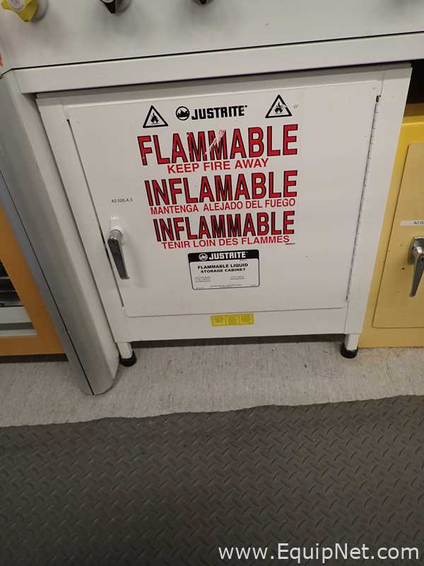 JustRite R25826V 7 Gallon Flammable Storage Cabinet