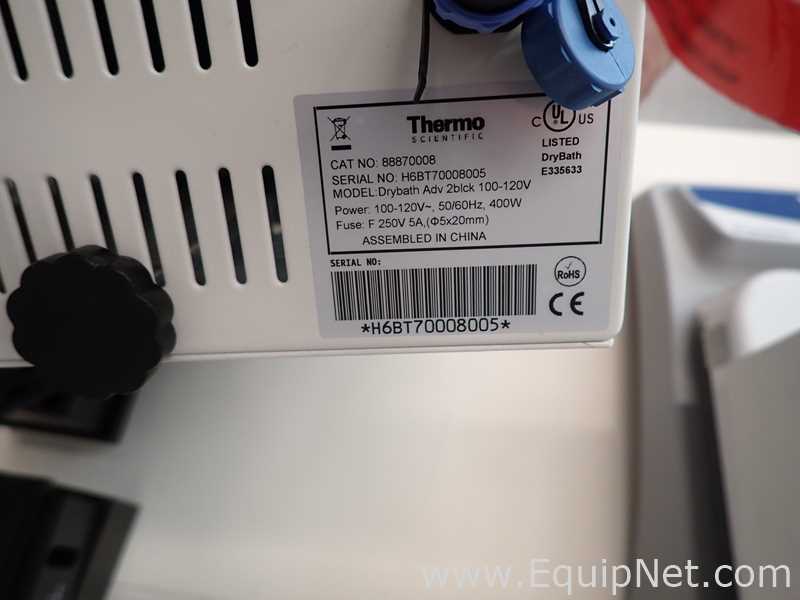 Baño Seco / Bloque Caliente Thermo Scientific 88870008