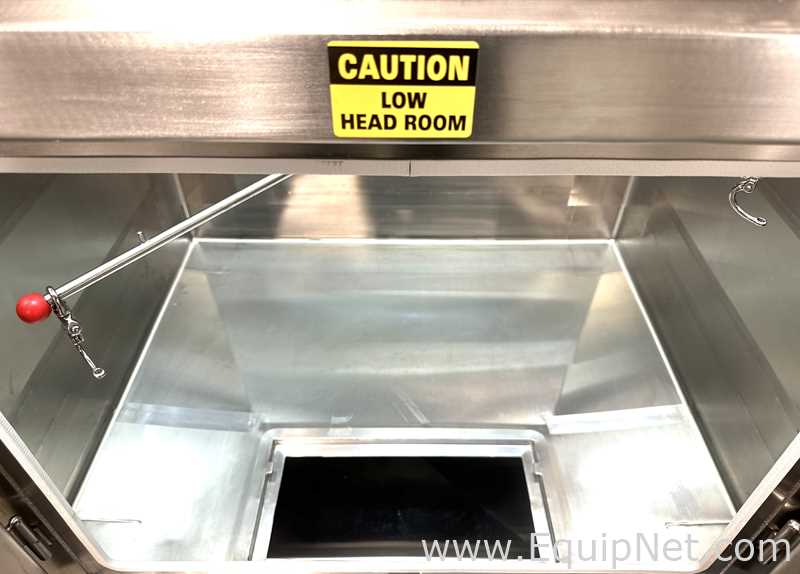 Lot Of 2 Thermo Fisher Scientific 2000L Hyperforma Smartainer Bin 316 SST