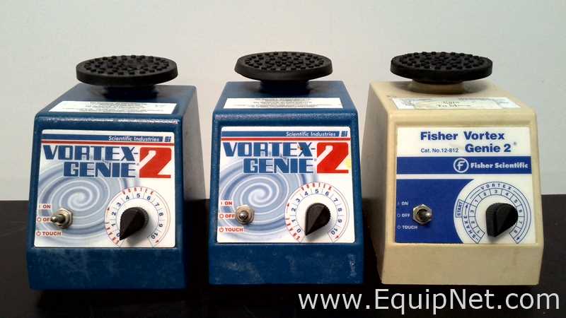 Lote de 3 Mezclador de Laboratorio Scientific Industries, Inc. Vortex Genie 2