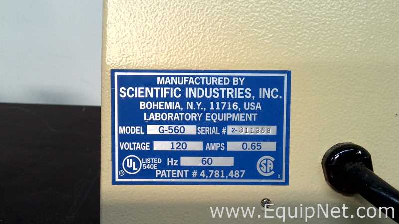 Lote de 3 Mezclador de Laboratorio Scientific Industries, Inc. Vortex Genie 2
