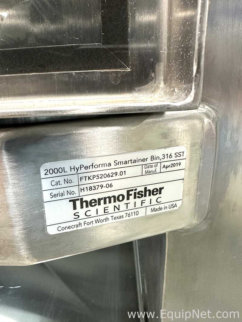  Thermo Fisher Scientific 2000L Hyperforma Smartainer