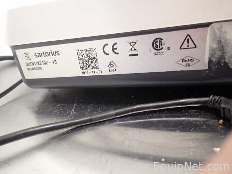 Lot of 2 Sartorius Quintix2102-1S and 1 Accuris W3200-500 Balances