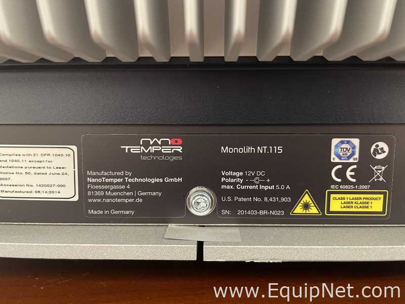 Detector NanoTemper Monolith NT.115