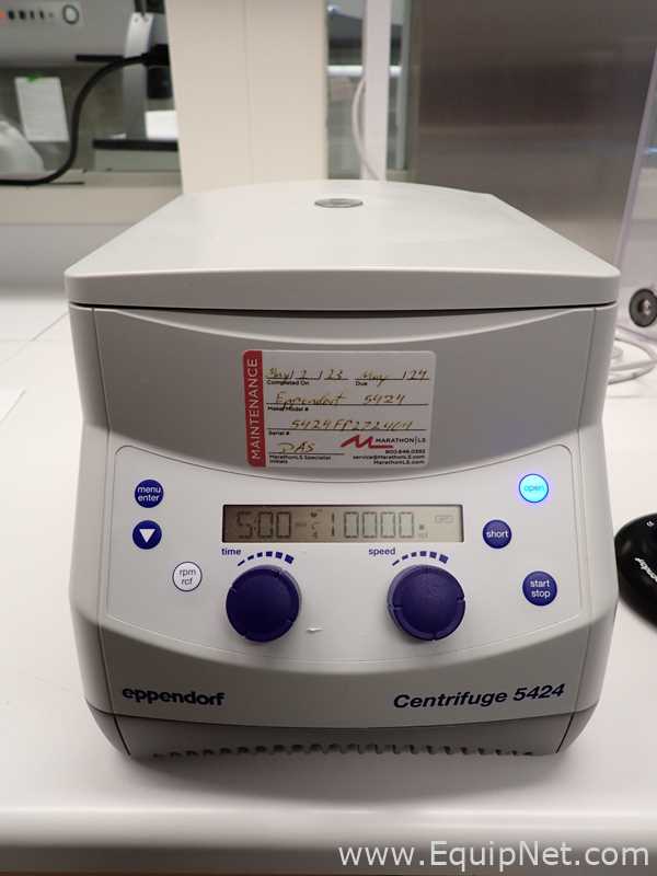 Eppendorf 5424 Laboratory Centrifuge