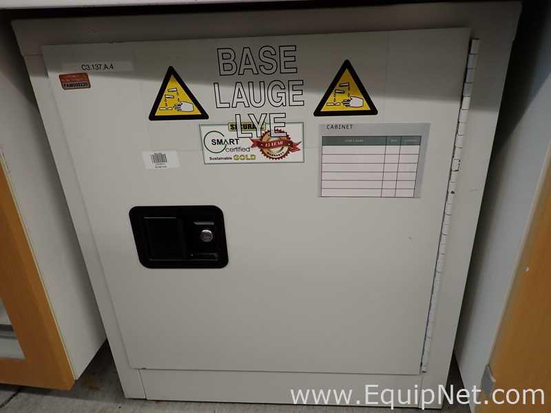 Lot of 2 Acid and Chemical Cabinets