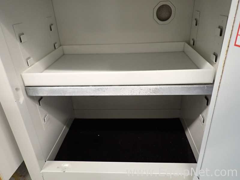 Lot of 2 Acid and Chemical Cabinets