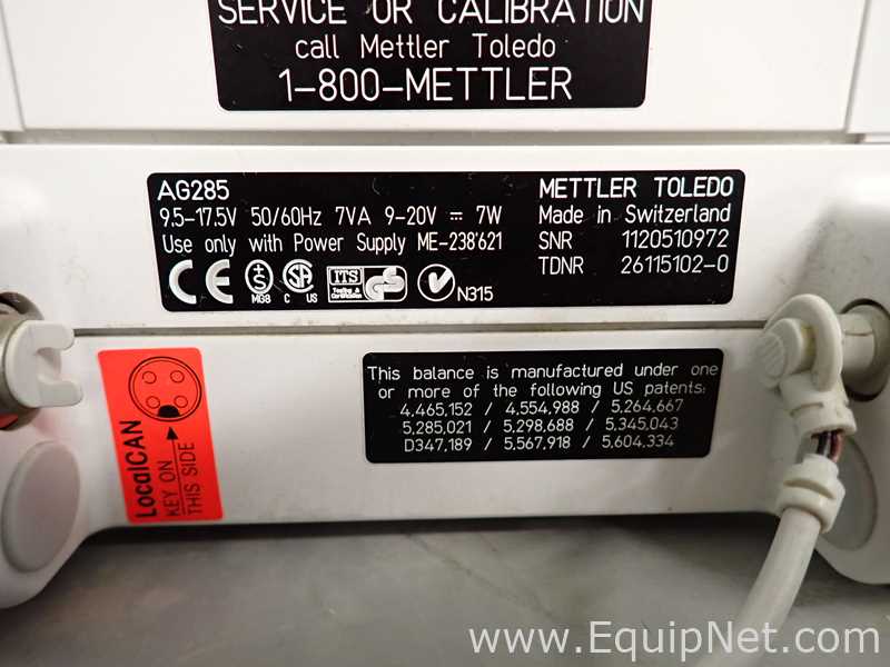 Mettler Toledo AG285 Balance