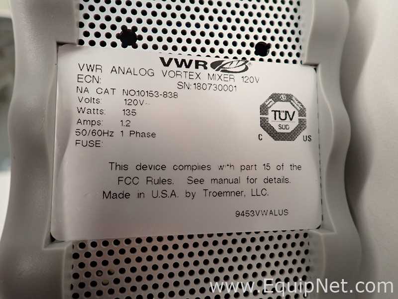 Lot of 5 Vortex Mixers