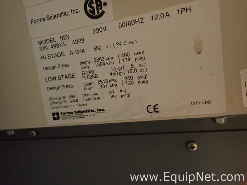 Congelador Forma Scientific 923