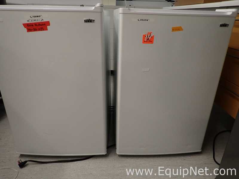Lot of 2 Summit FS603 Undercounter Freezer