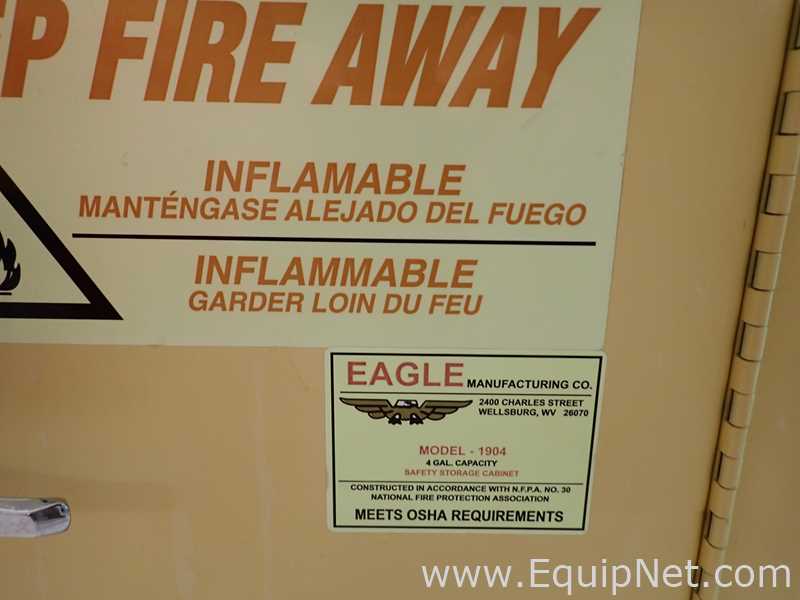 Eagle Manufacturing 1904 Flammable Safety Storage Cabinet