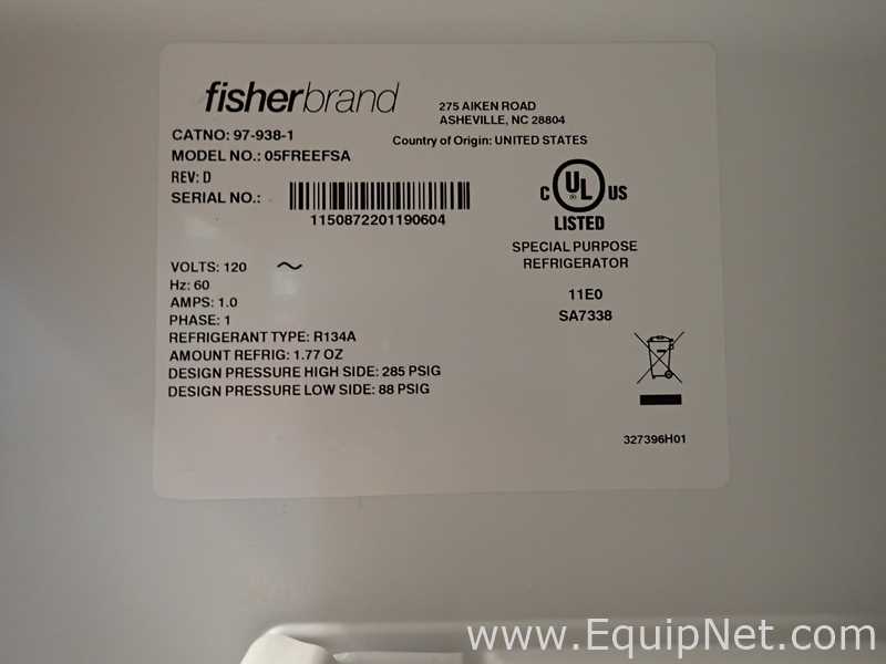 Fisher Brand 05FREEFSA Flammable Material Storage Refrigerator