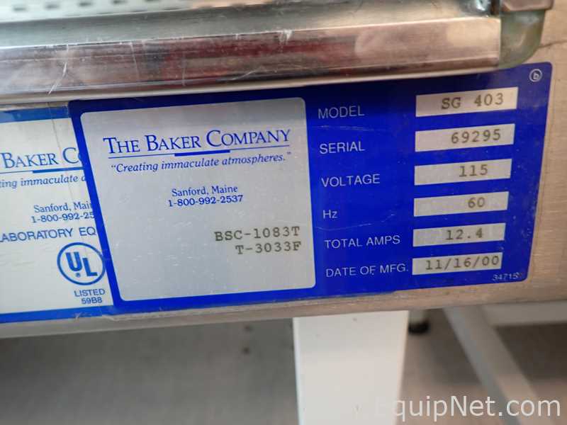 The Baker Company SG 403 SterilGARD III Advance Biological Safety Cabinet