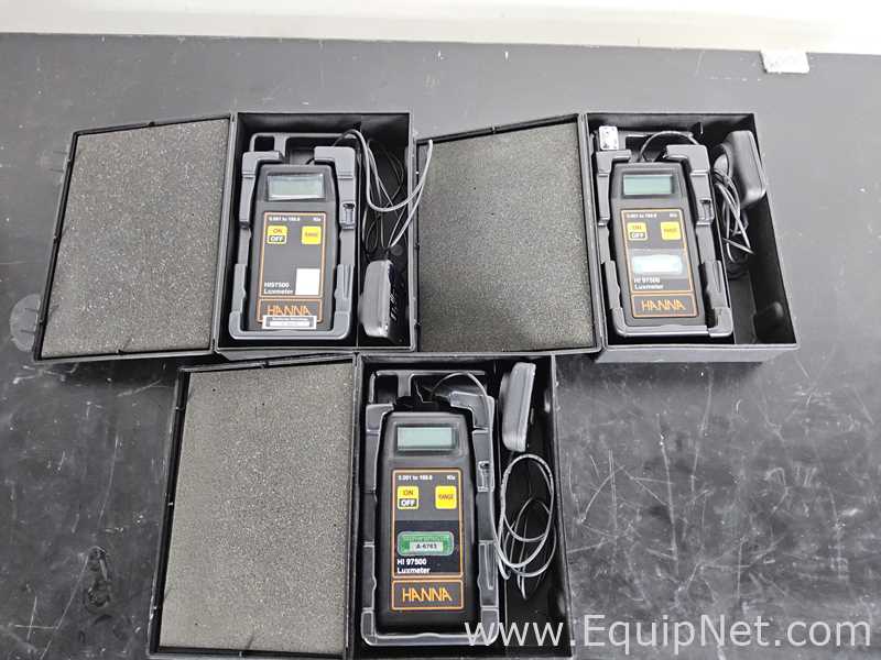 Lote de 3 Medidor Hanna Instruments HI97500